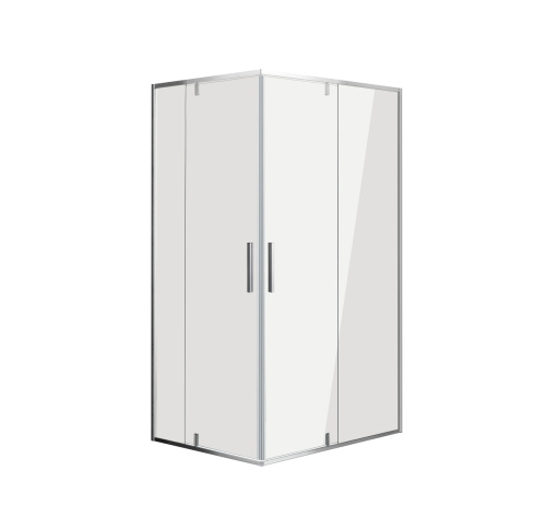 Душевой уголок Grossman Forta GR-1280RFo 120х80 стекло прозрачное профиль хром без поддона